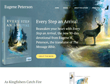 Tablet Screenshot of eugenepeterson.com